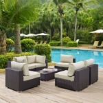 Picture of 5Pc, 7Pc or 8Pc Outdoor Sectional Set With Coffee Table