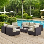 Picture of 5Pc, 7Pc or 8Pc Outdoor Sectional Set With Coffee Table