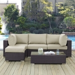 Picture of 5Pc, 6Pc, 7Pc, 8Pc, 9Pc or 10Pc Outdoor Sectional Set