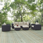 Picture of 5Pc, 6Pc, 7Pc, 8Pc, 9Pc or 10Pc Outdoor Sectional Set