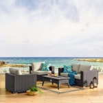 Picture of 5Pc Outdoor set With Fire Pit