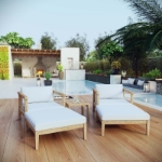 Picture of 2Pc, 3Pc, 4Pc, 5Pc, 6Pc or 8Pc Outdoor Wooden Sofa Set