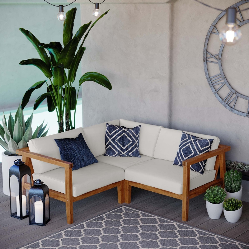 Picture of 3Pc Outdoor Sectional Set