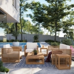 Picture of 3Pc or 6Pc Outdoor Wooden Set