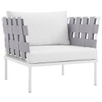Picture of 3Pc Outdoor Patio Set in White, Navy Or Gray