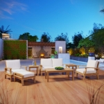Picture of 2Pc, 3Pc, 4Pc, 5Pc, 6Pc, 7Pc, 8Pc, 9Pc Or 10Pc Outdoor Patio Wooden Set