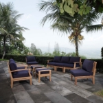 Picture of 2Pc, 3Pc, 4Pc, 5Pc, 6Pc, 7Pc, 8Pc, 9Pc Or 10Pc Outdoor Patio Wooden Set