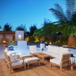 Picture of 2Pc, 3Pc, 4Pc, 5Pc, 6Pc, 7Pc, 8Pc, 9Pc Or 10Pc Outdoor Patio Wooden Set