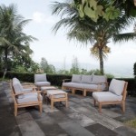 Picture of 2Pc, 3Pc, 4Pc, 5Pc, 6Pc, 7Pc, 8Pc, 9Pc Or 10Pc Outdoor Patio Wooden Set