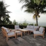 Picture of 2Pc, 3Pc, 4Pc, 5Pc, 6Pc, 7Pc, 8Pc, 9Pc Or 10Pc Outdoor Patio Wooden Set