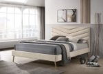 Picture of 39", 54" Beige Upholstery Bed