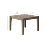 Picture of 3Pc Outdoor Wooden Set In White