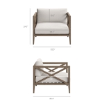 Picture of 3Pc Outdoor Wooden Set In White