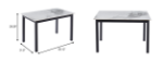 Picture of 48", 55", 62", 71" - 5Pc  and 7Pc Dining Set