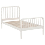 Picture of Wood Twin Bed White