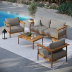 Picture of 2Pc, 4Pc Or 6Pc Outdoor Wooden Set