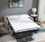 Picture of 2-in-1 Convertible Sleeper Sofa in Beige