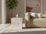 Picture of 48"/ 18" Marble Coffee Table and End Table