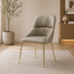 Picture of Leather Chair Light Grey