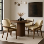 Picture of Leather Upholstered Dining Chair