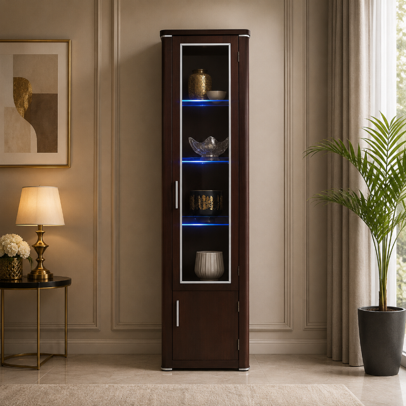 Picture of Bookcase/Curio   22"W x 15"D x 80"H
