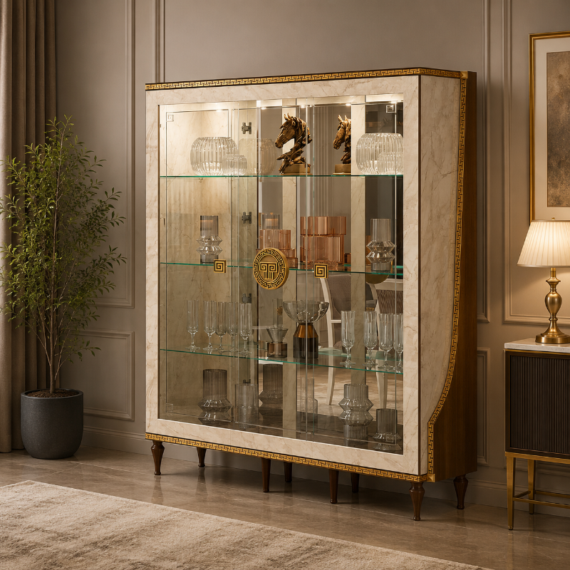Picture of 3 Door Cabinet 70.87"W x 18.5"D x 84.6"H