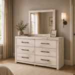 Picture of Engineered wood Dresser and Mirror