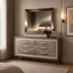 Picture of Dresser and Mirror