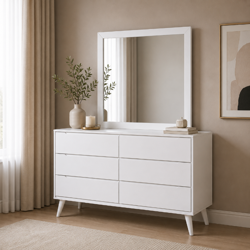 Picture of Dresser and Mirror