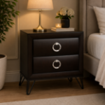 Picture of Dark Merlot 2 Drawer Nightstand