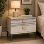 Picture of Two Drawer High Gloss Night Stand