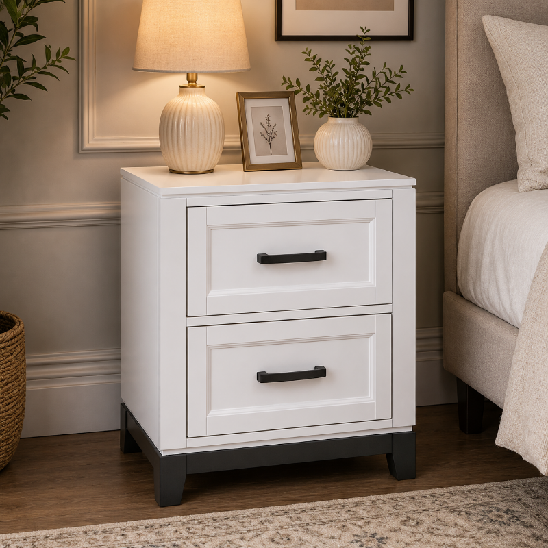 Picture of White Night Stand