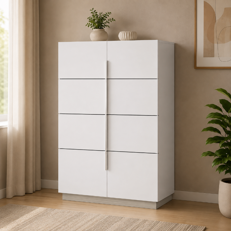 Picture of 27"W x 17"D x 44"H  5 Drawer Chest