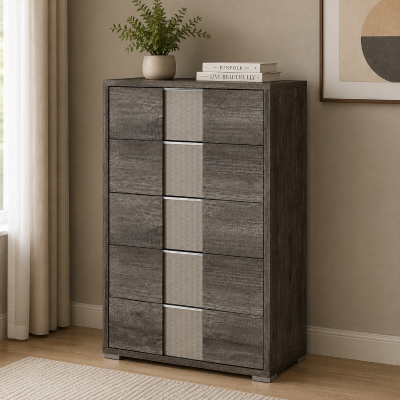 Picture of 31"L x 51.5"H Canyon Oak Chest