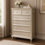 Picture of 40"W x 52.5"H silver finish Chest