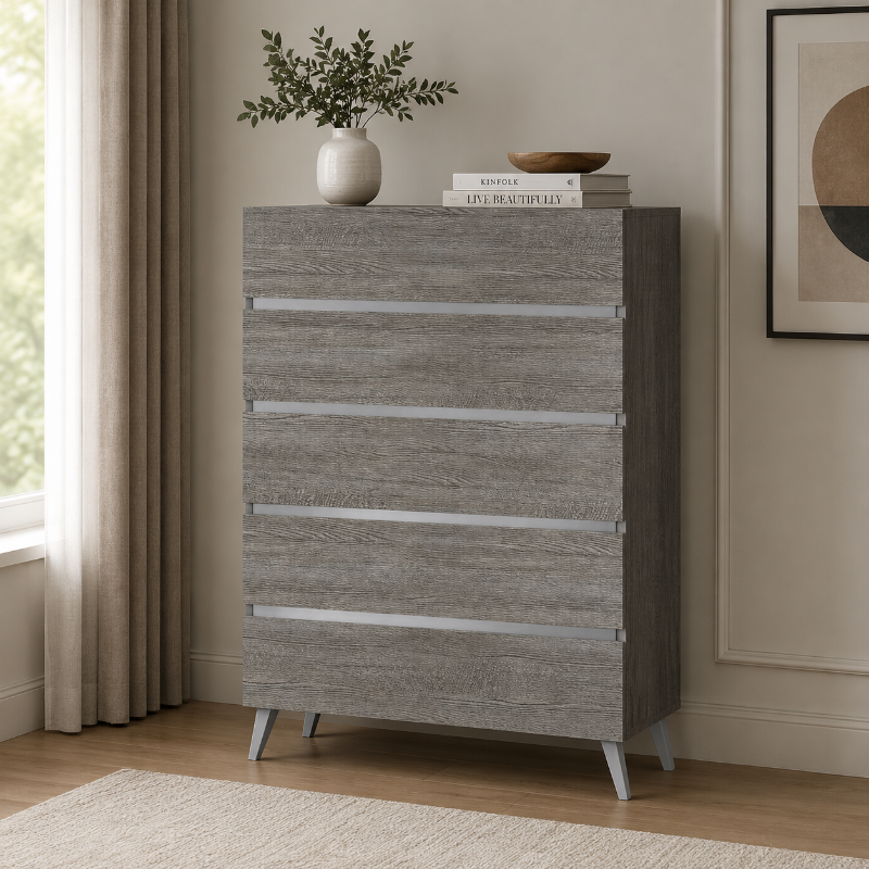 Picture of 31"W x 45.5"H Grey Chest