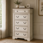 Picture of 40.13"L x 58.13"H Five Drawer Chest