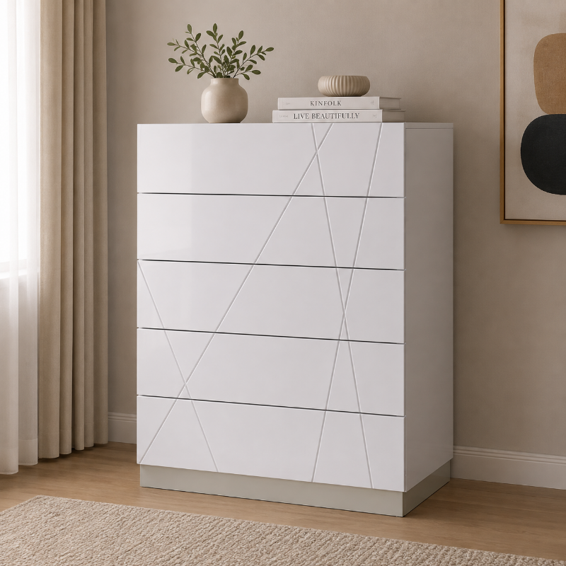 Picture of 30.1"L x 43.5"H White Chest