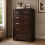 Picture of 36L" x 51.5"H Six Drawer Cherry or White Chest