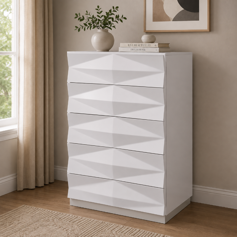 Picture of 30.1"L x 43.7"H White Chest