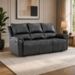 Picture of Genuine Leather Reclining Sofa