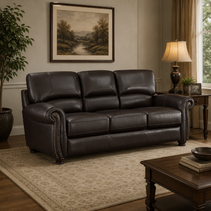 Picture of GENUINE LEATHER SOFA