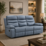 Picture of Genuine Leather Reclining Sofa