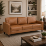 Picture of Faux Leather Sofa