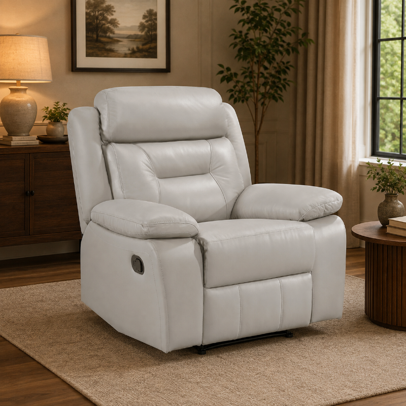 Picture of Genuine Leather Reclining Chair