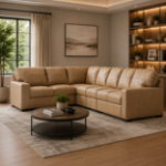 Picture of Genuine leather 4-Piece Sectional