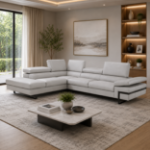 Picture of Genuine leather sectional