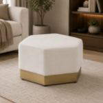 Picture of Velvet Ottoman