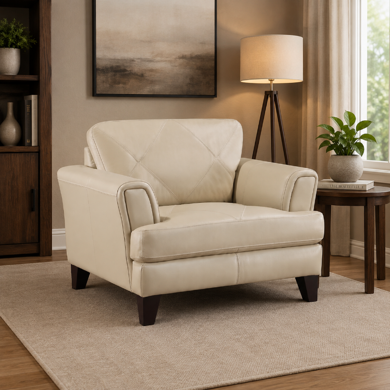 Picture of GENUINE LEATHER CHAIR