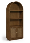 Picture of 36"W x 16"D x 84"H -  Solid Wood Bookcase / Display Cabinet in Natural, Brown and Black Finish